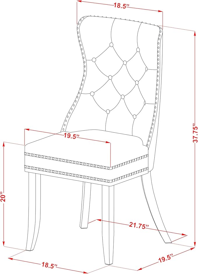 East West Furniture LGDA7-LWH-24 7 Piece Dining Set Includes a Rectangle Kitchen Table with Butterfly Leaf and 6 Polyester Fabric Upholstered Chairs, 42x84 Inch, linen white