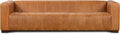 POLY & BARK Canale 99" Sofa in Cognac Tan