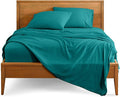 Bare Home Queen Sheet Set - Luxury 1800 Ultra-Soft Microfiber Bed Sheets - Double Brushed - Deep Pockets - Easy Fit - 4 Piece Set - Bedding Sheets & Pillowcases (Queen, Emerald)