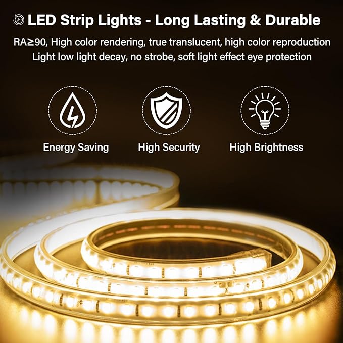 40"x 40" LED Bathroom Mirror, Backlit + Front Lit, LED Bathroom Mirror with Lights for Wall, 3 Colors, Anti-Fog, Dimmable Brightness, Memory Function, Tempered Glass