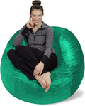 Sofa Sack Bean Bag Chair Cover, 4-Feet, Aqua Marine