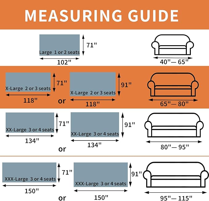 HAOMAIJIA Faux Fur Sofa Covers Couch Covers for 2 Cushion Couch Sofa Pet Friendly Soft Non Slip Couch Cover for Dogs Washable Sectional Couch Covers L Shape Furniture Protector (Grey, 91"x118")