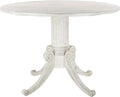 Safavieh Home Forest Traditional Antique White Drop Leaf Dining Table