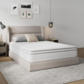 Novilla Full Size Mattress, 10 Inch Full Mattresses in a Box with Smarts™ Pocket Coil for Pressure Relief, Medium Firm Foam and Spring Hybrid Colchones with CertiPUR-US Certified