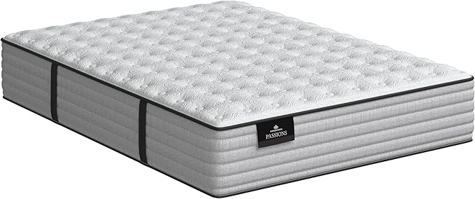 Kingsdown Passions Aspiration 14" Plush Hybrid Mattress, Queen, Tan