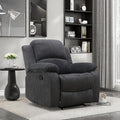 Recliner Chair, Recliner Home Theater Seating, Electric Reclining Chair for Adult, Breathing Chair for Living Room, Dark Grey
