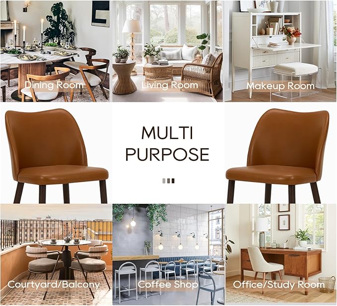 COLAMY 5-Piece Extendable Dining Table Set for 4, 36" Kitchen Round Wood Table with 4 Wooden Dining Room Chairs,Light Brown/Light Brown