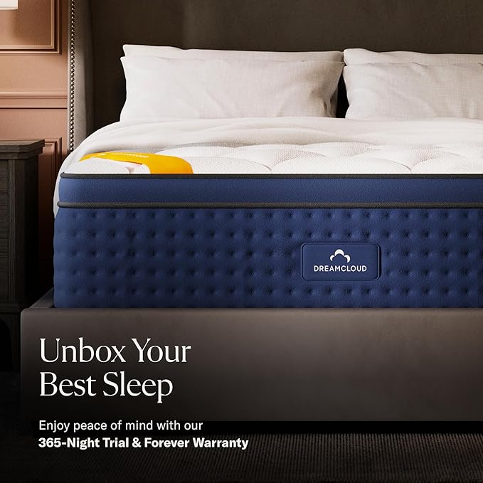 Premier Rest 14" King Mattress - Luxury Hybrid Memory Foam - 365 Night Trial - Premium Pressure-Relieving Layers - Forever Warranty - Mattress in a Box - CertiPUR-US Certified