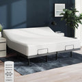 Nectar Premier King Adjustable Base & 13” Mattress (New Version) - Head & Foot Incline - Medium Firm Memory Foam - Cooling Upgrade - 3 Massage Settings - 365-Night Mattress Trial & Forever Warranty