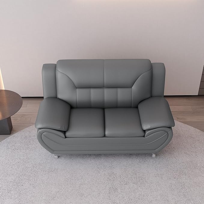 Container Furniture Direct Michael Sofa And Loveseat Gray