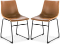 EdgeMod Brinley Dining Chair in Tan (Set of 2)