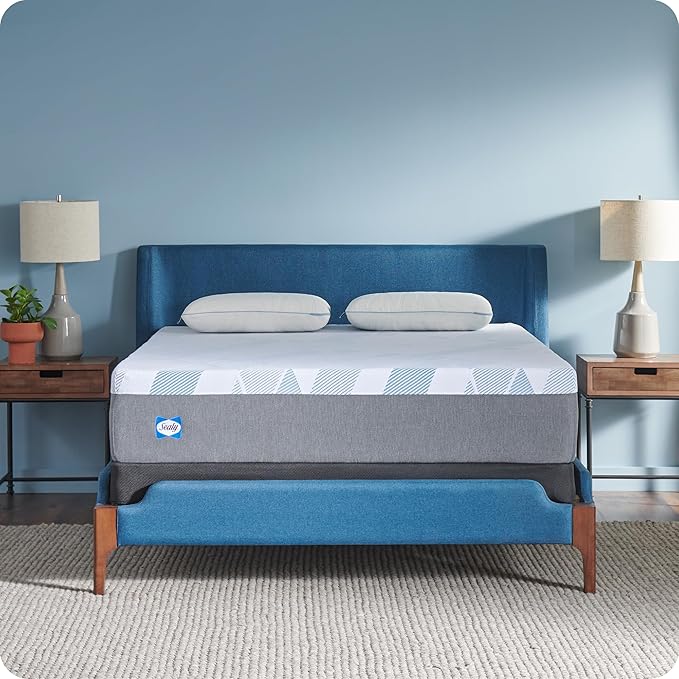 Sealy Dreamlife 12” Hybrid Mattress-in-a-Box, Twin, SealyComfort Gel Memory Foam, SealyResponsive Encased Coils, Surface-Guard Technology