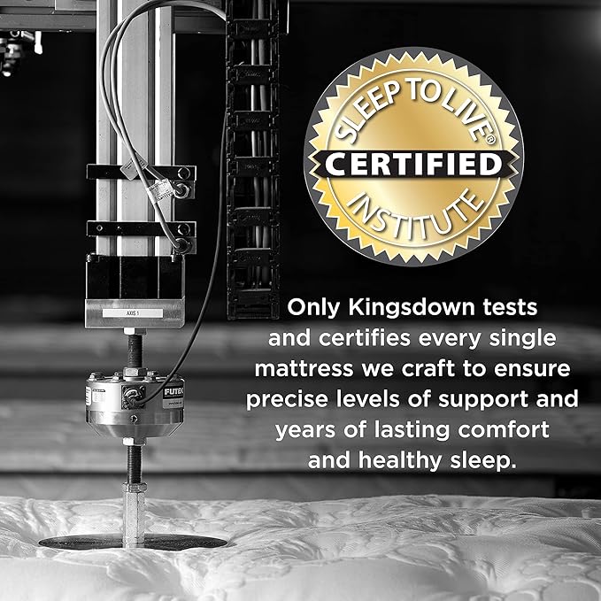 Kingsdown Passions Imagination Plush Mattress, Twin Extra Long