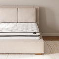 Signature Design by Ashley Twin Size Chime 10 Inch Medium Firm Hybrid Mattress with Cooling Gel Memory Foam for Pressure Relief, Fiberglass Free, Mattress In A Box