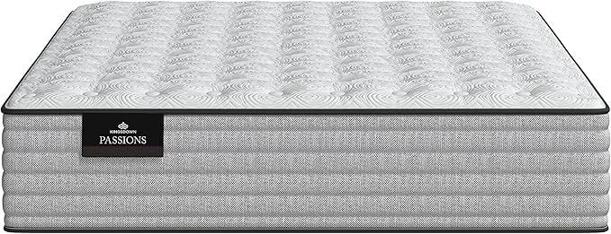 Kingsdown Passions Aspiration 14" Firm Hybrid Mattress, Full,Tan