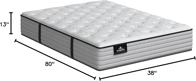 Kingsdown Passions Imagination Plush Mattress, Twin Extra Long