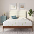 NapQueen Queen Size, 6 Inch Anula Green Tea Infused Memory Foam Mattress, Bed in a Box, CertiPUR-US Certified Mattress