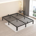 MAF 10 Inch King Metal Platform Bed Frame with Round Corner Legs, 3000 LBS Heavy Duty Steel Slats Support, Noise Free, No Box Spring Needed, Easy Assembly