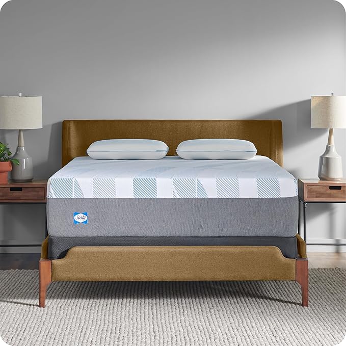 Sealy Dreamlife 14” Foam Mattress-in-a-Box, Full, SealyComfort Gel Memory Foam, SealySupport Transition Foam, Machine Washable Cover