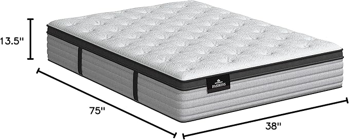 Kingsdown Passions Imagination Pillow Top Mattress, Twin