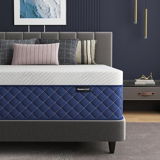 King Mattresses, 14 Inch Hybrid King Mattress in a Box, Memory Foam and Individual Pocket Spring Breathable Comfort for Sleep Supportive and Pressure Relief, CertiPUR-US, 80"*76"*14"