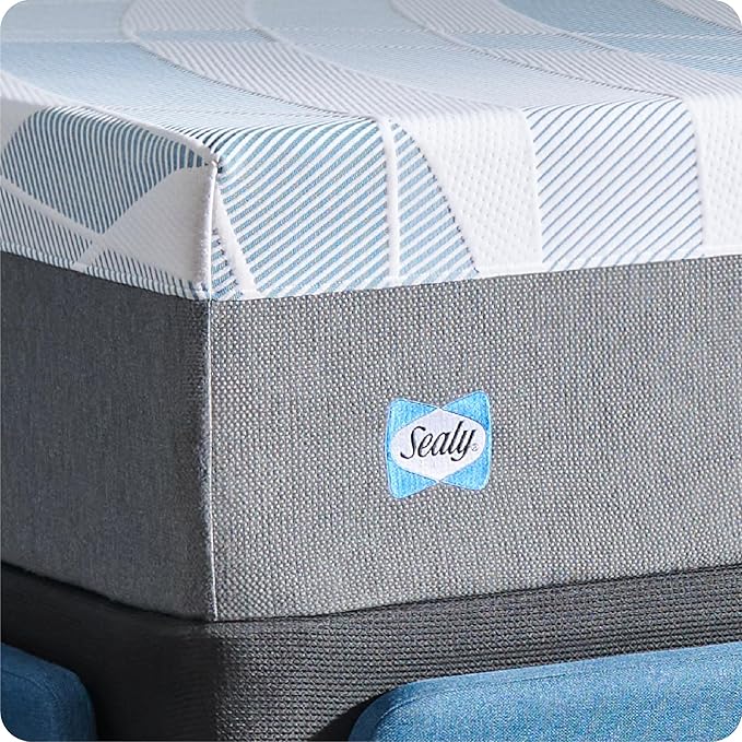 Sealy Dreamlife 14” Foam Mattress-in-a-Box, Full, SealyComfort Gel Memory Foam, SealySupport Transition Foam, Machine Washable Cover