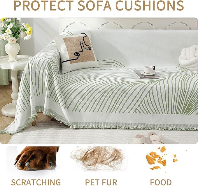 Non Slip Sofa Covers Couch Covers for 3 Cushion Couch Sofa Pet Friendly Washable Couch Covers for Sofa, Soft Thick Sectional Couch Covers L Shape Furniture Protector for Kids, Dogs 91" X134"