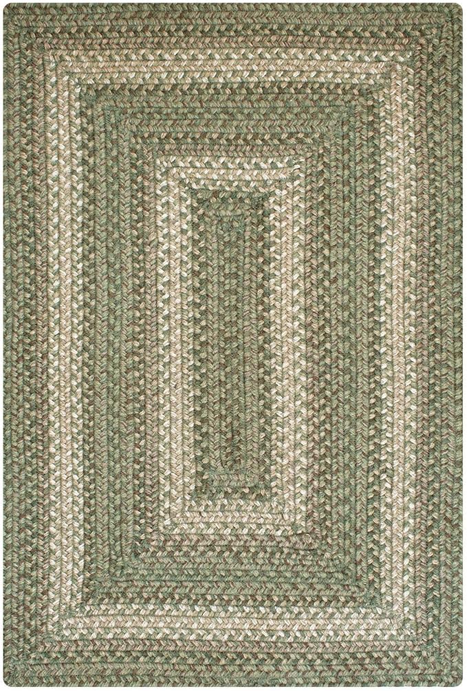 Homespice Grassland Jute Braided Rugs Runners 22x72 - Rustic Sage Green Runner Rug for Kitchen and Hallway