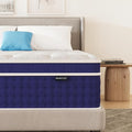 Queen Mattress, 14 Inch Queen Size Hybrid Mattress in a Box, Gel Memory Foam and Pocket Coils Innerpring Mattresses with Ergonomic Design, Cooler Sleep with Pressure Relief and Support, 60"*80"*14"