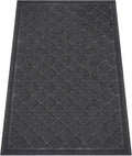 Front Door Mat Indoor Outdoor, 60" x 36" Non Slip Welcome Doormat for Entryway, Heavy Duty Low Profile Entrance Rug for High Traffic Areas, Patio, Outside Entry, Yard, Porch Waterproof