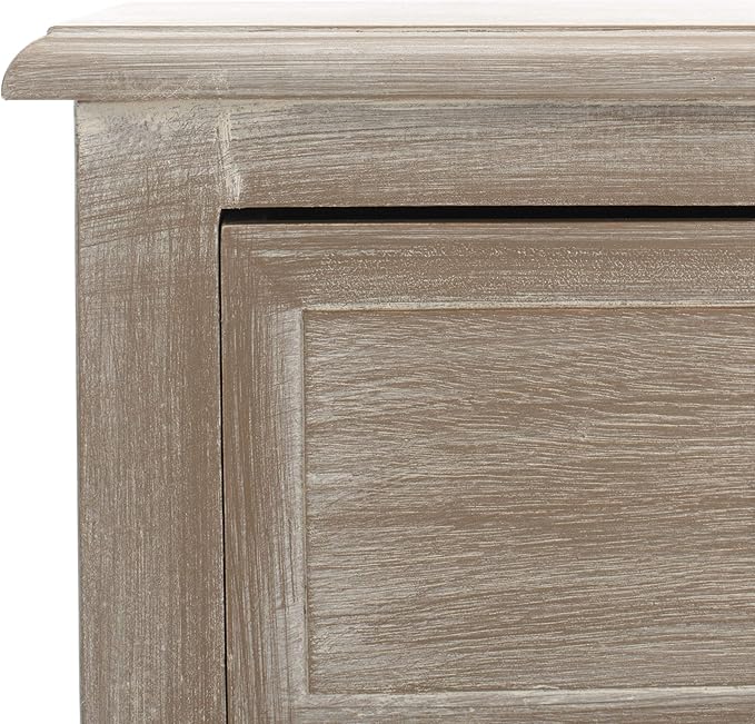Safavieh American Homes Collection Michaela Vintage White Side Table