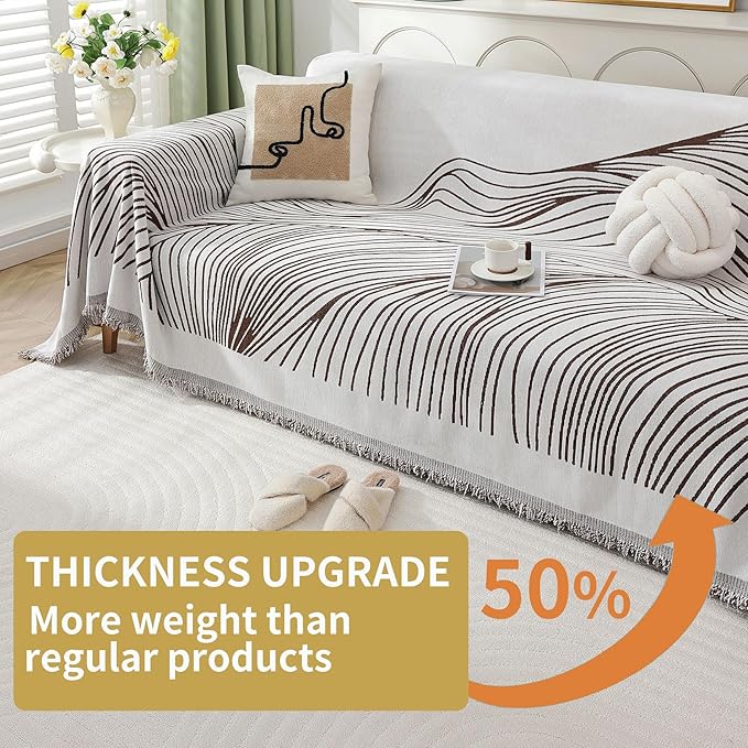 Non Slip Sofa Covers Couch Covers for 3 Cushion Couch Sofa Pet Friendly Washable Couch Covers for Sofa, Soft Thick Sectional Couch Covers L Shape Furniture Protector for Kids, Dogs 71" X118"