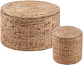 SEI Furniture Satalia Table Set, Natural