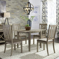Liberty Furniture Industries Sun Valley 5 Piece Drop Leaf Set, W47 x D29 x H30, Light Brown