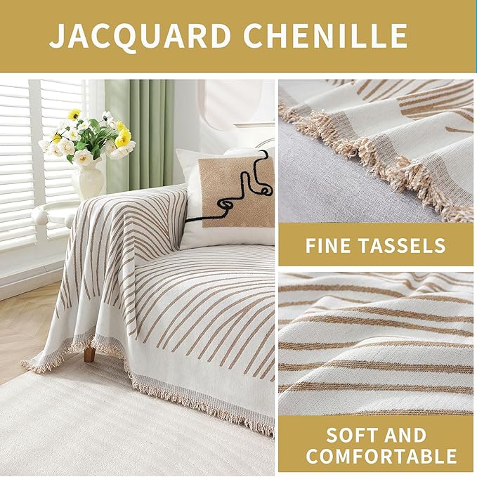 Non Slip Sofa Covers Couch Covers for 2 Cushion Couch Sofa Pet Friendly Washable Couch Covers for Sofa, Soft Thick Sectional Couch Covers L Shape Furniture Protector for Kids, Dogs 71" X102"