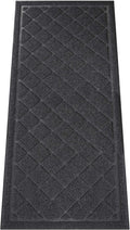 Front Door Mat Indoor Outdoor, 60" x 24" Non Slip Welcome Doormat for Entryway, Heavy Duty Low Profile Entrance Rug for High Traffic Areas, Patio, Outside Entry, Yard, Porch Waterproof