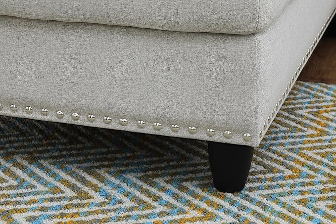 Halibur Sectional Sofa or Couch for Living Room, Apartment, Bedroom, Office