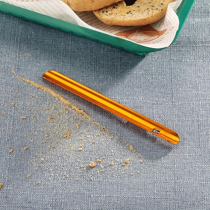 New Star Foodservice Aluminum Table Crumber, 6-Inch, Gold, 22780